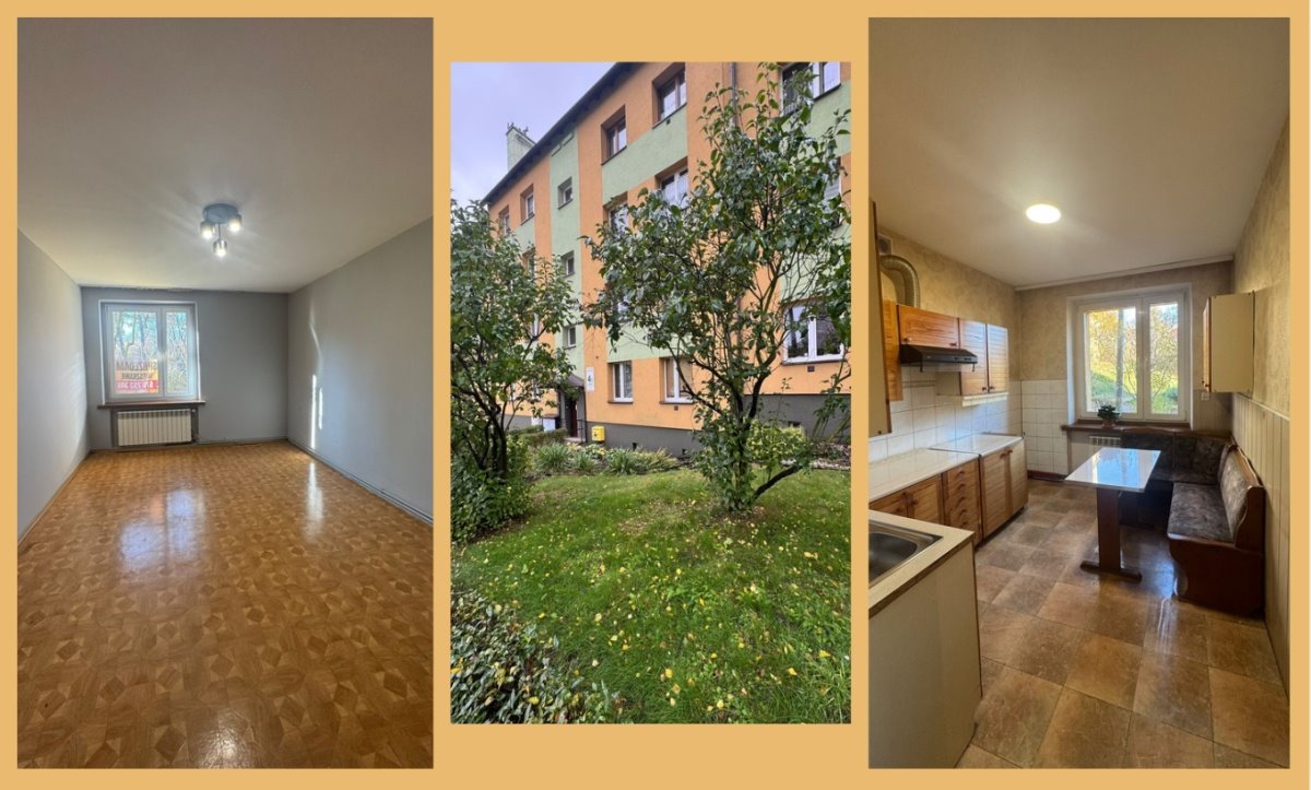 Mieszkanie dwupokojowe na sprzedaż Siemianowice Śląskie, Bytków, Zielona  49m2 Foto 1