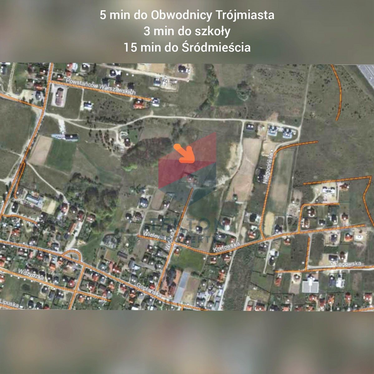 Działka budowlana na sprzedaż Gdańsk, Kiełpino Górne 1 002m2 Foto 1 Działka budowlana na sprzedaż Gdańsk, Kiełpino Górne 1 002m2 Foto 1