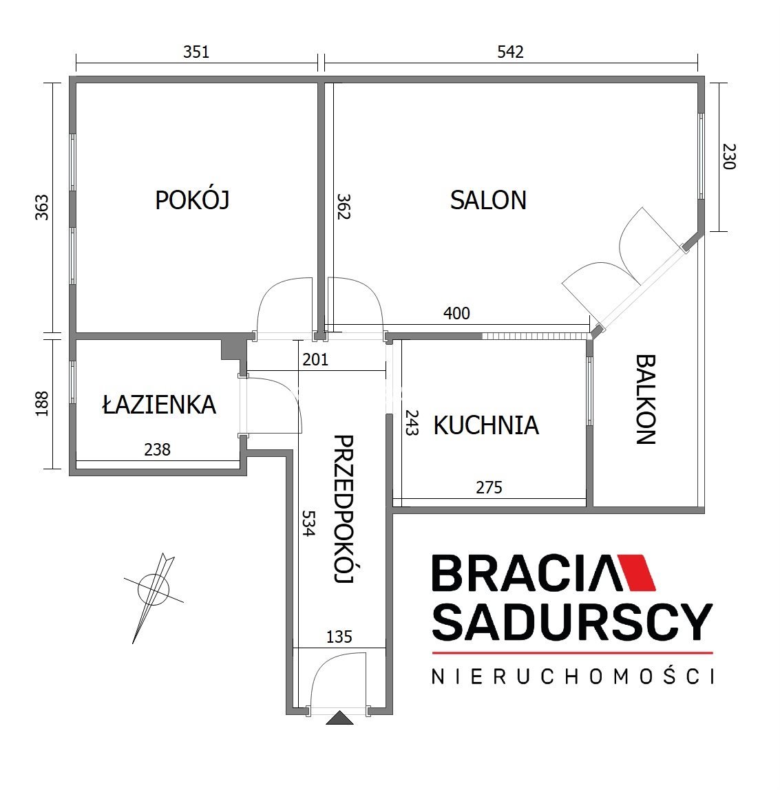 Mieszkanie dwupokojowe na sprzedaż Kraków, Grzegórzki, Ugorek, Fiołkowa  50m2 Foto 3