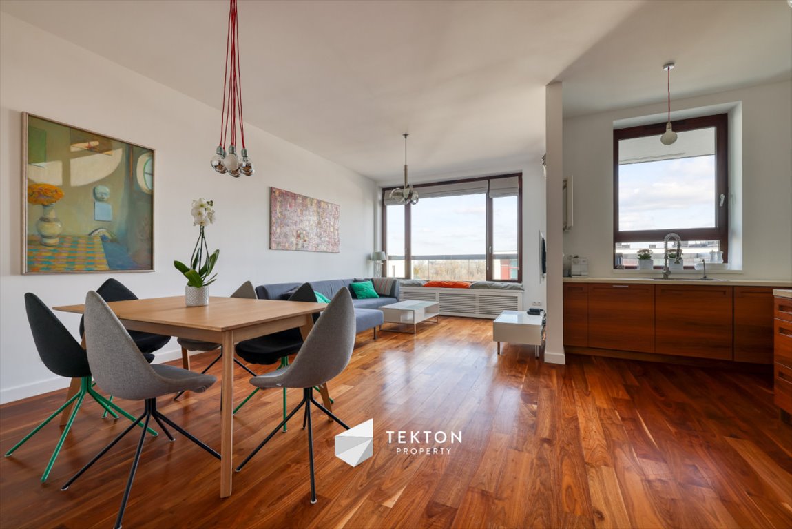 Ekskluzywny apartament z widokiem na Wisłę, 78 m2, parking Warszawa, Śródmieście Powiśle, Leszczyńska  78m2 Foto 1