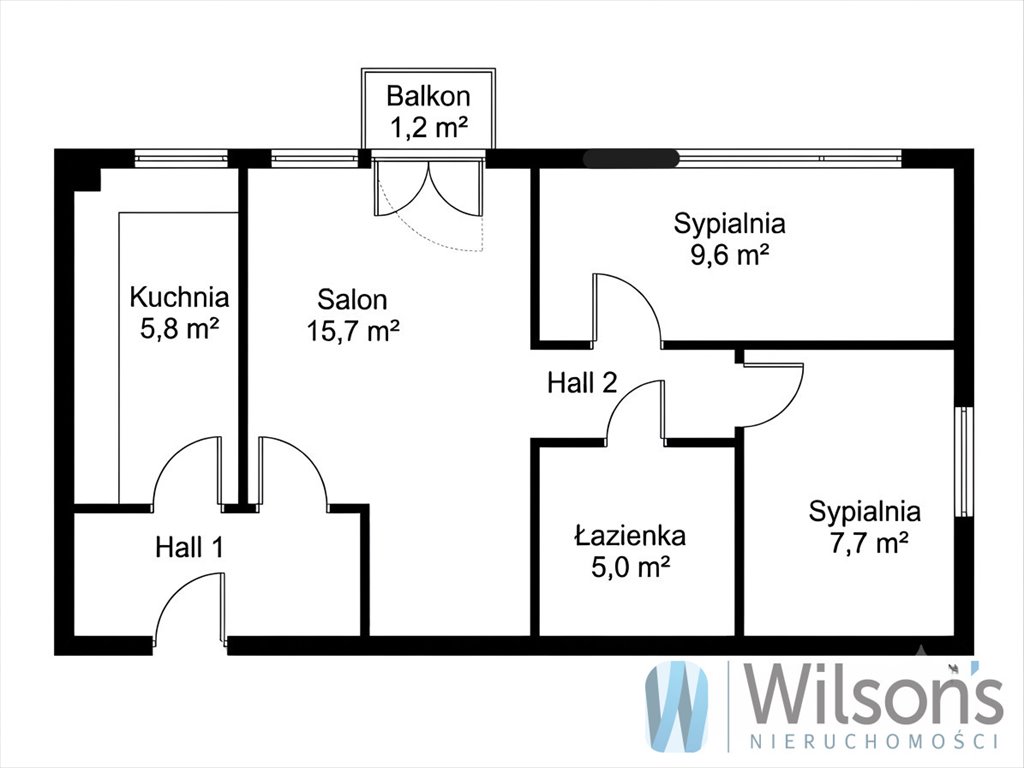Dwustronne 3-pokojowe mieszkanie 47,5 m² (do remontu) w świetnej lokalizacji Warszawa, Targówek Bródno, Suwalska  48m2 Foto 1
