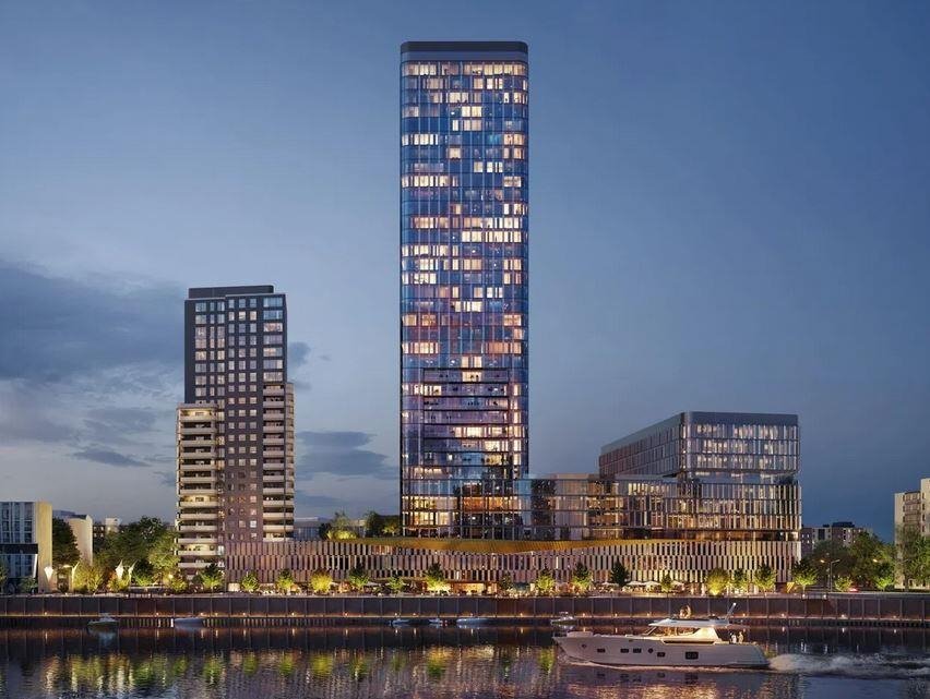 Panoramiczny apartament 34,65 m2 z balkonem w Quorum Wrocław Wrocław, Stare Miasto, Stare Miasto, Sikorskiego Władysława  35m2 Foto 1