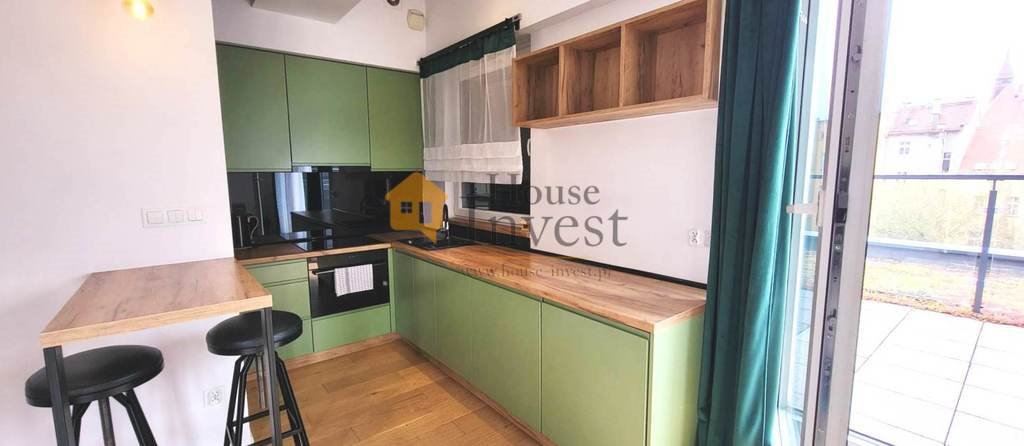 Nowoczesne 40 m2 z dużym tarasem, w centrum Legnicy Legnica, Złotego Florena  40m2 Foto 1