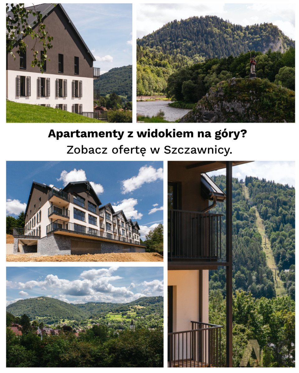 Apartament 52,56 m² z widokiem na Pieniny - polecam! Szczawnica, Dolny  53m2 Foto 1