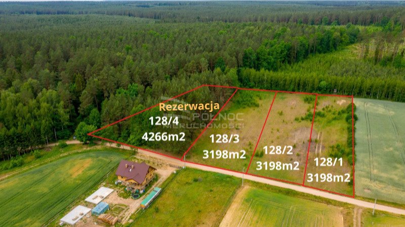 Działka budowlana na sprzedaż Kopisk  3 198m2 Foto 2