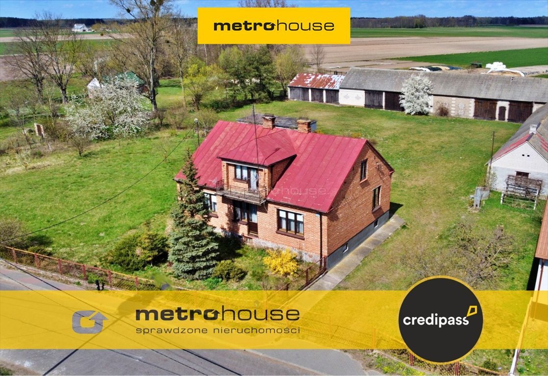 Dom z potencjałem na 69 arów, 100 m², zabudowania Choromany  100m2 Foto 1