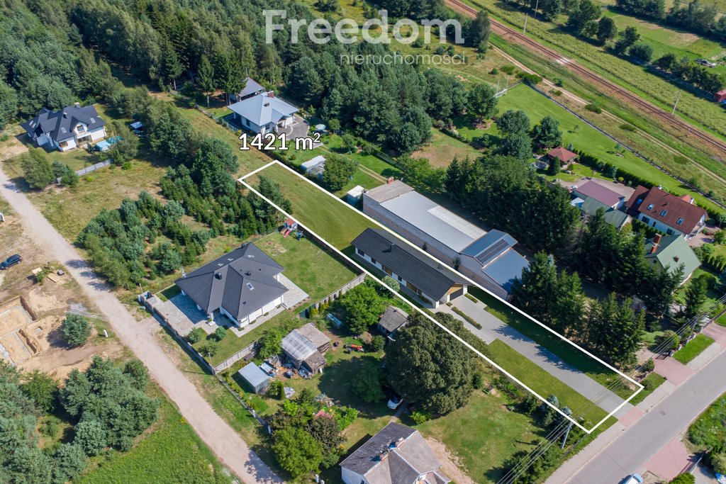 Działka budowlana na sprzedaż Leszczydół-Nowiny, Szkolna  1 421m2 Foto 1