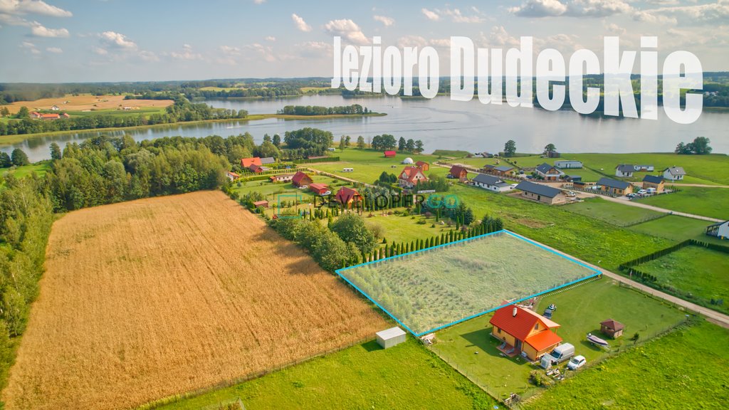 Działka z widokiem na Jezioro Dudeckie, 100 m od plaży Olecko  2 000m2 Foto 1