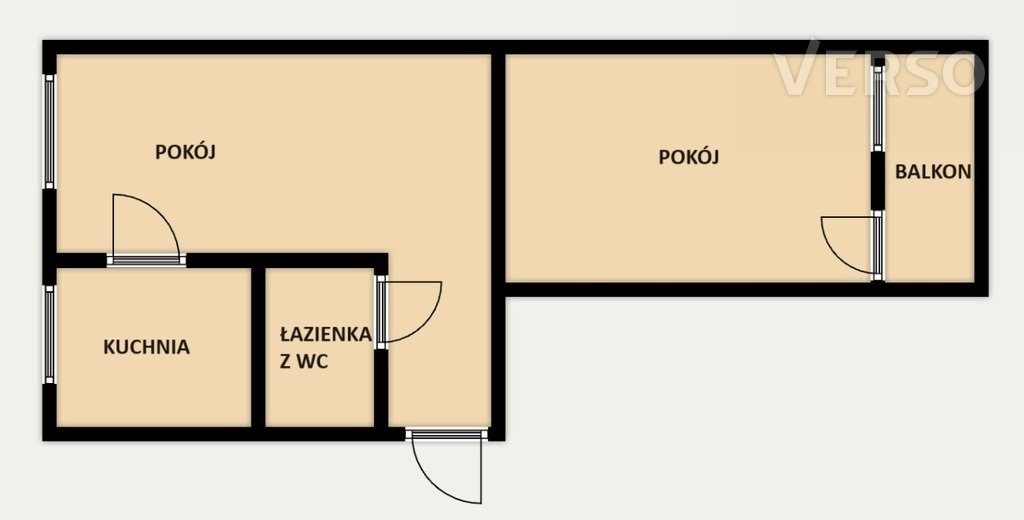 Mieszkanie dwupokojowe na sprzedaż Wrocław, Szczepin, Szczepin, Długa  38m2 Foto 8