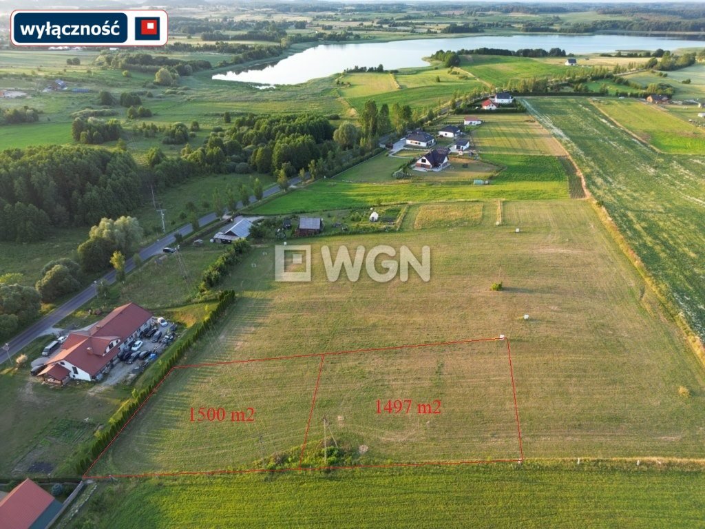 Działka budowlana na sprzedaż Oracze  1 497m2 Foto 1