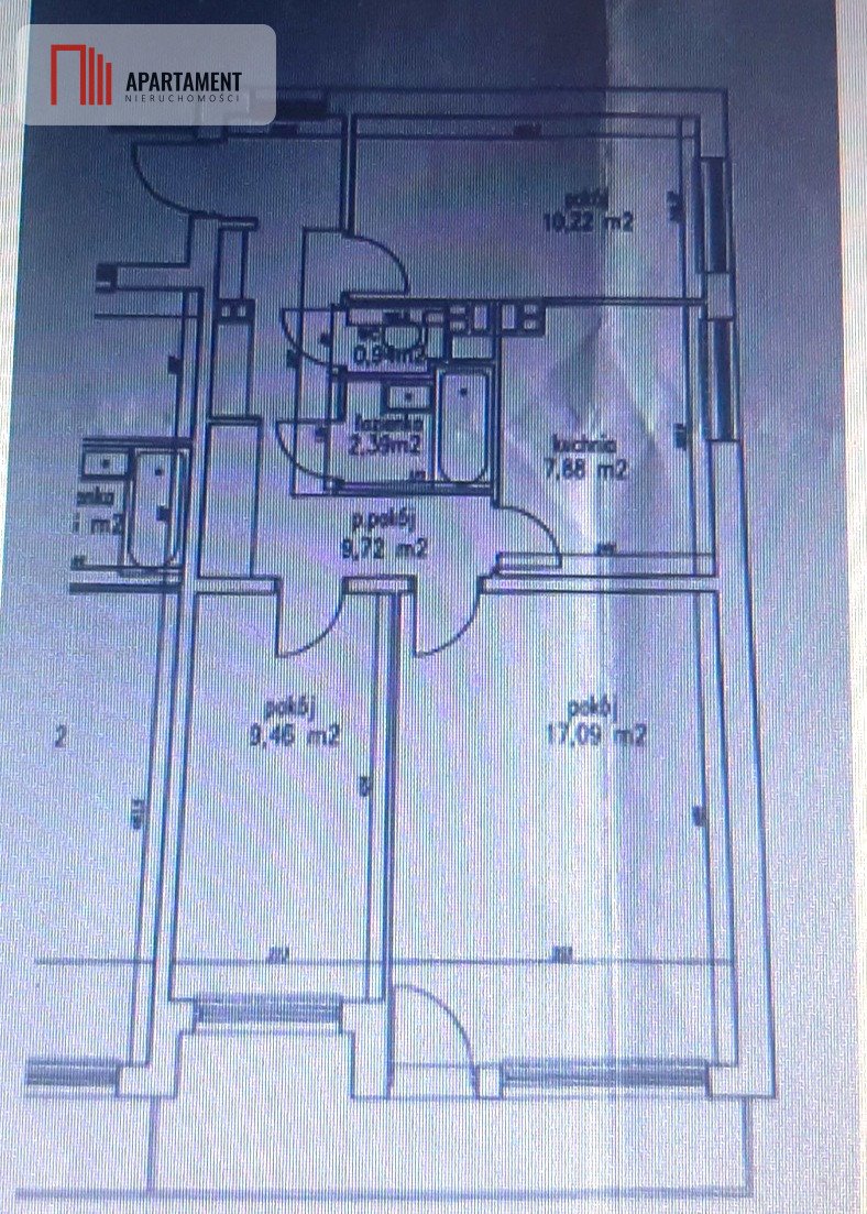 Mieszkanie trzypokojowe na sprzedaż Bydgoszcz  58m2 Foto 4