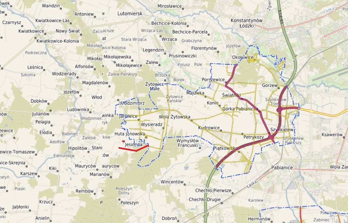 Działka budowlana na sprzedaż Wodzierady, Jesionna, Jesionna, Brzozowa  1 002m2 Foto 1