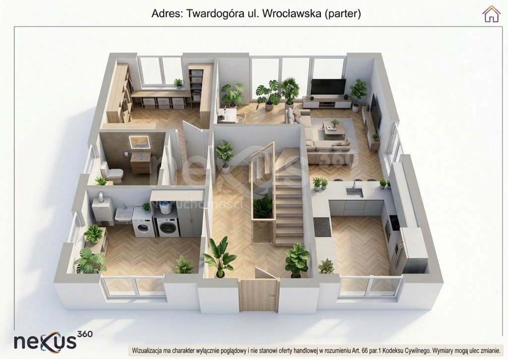 Dom z ogrodem i tarasem w Twardogórze - polecam Twardogóra  100m2 Foto 1