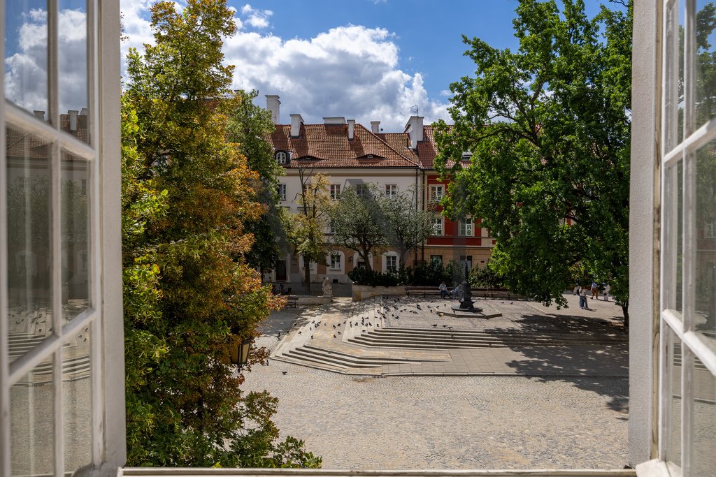 Polecam klimatyczne 2-pokojowe mieszkanie 47,34 m² w zabytkowej kamienicy na Rynku Nowego Miasta Warszawa, Śródmieście, rynek Nowego Miasta  47m2 Foto 1
