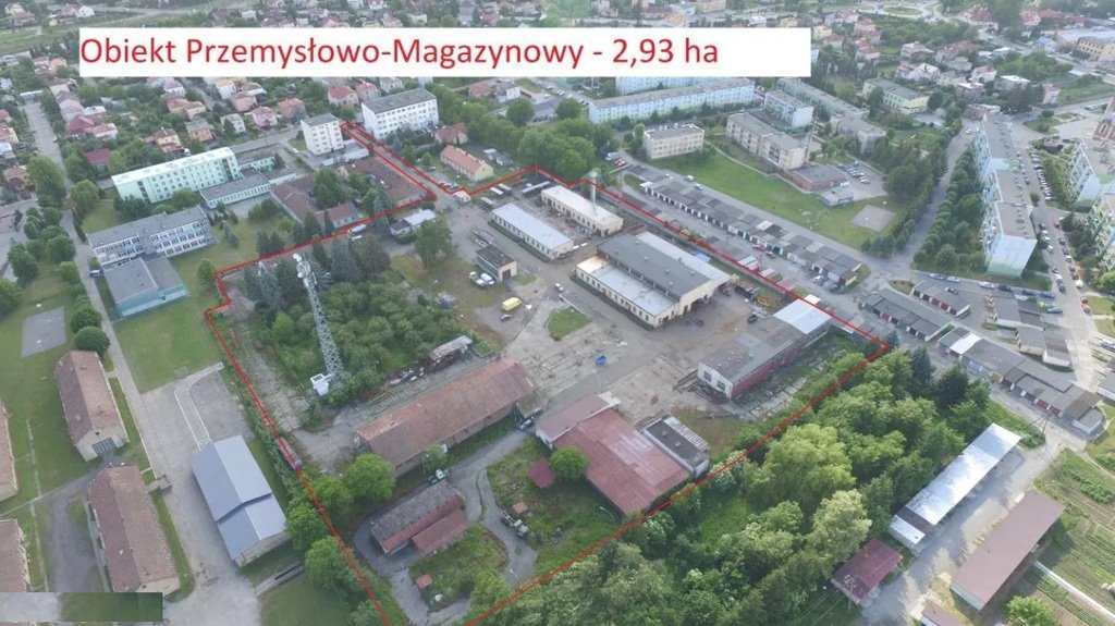 Polecam magazyn 5100 m² z budynkami produkcyjnymi i magazynami Radymno  5 100m2 Foto 1