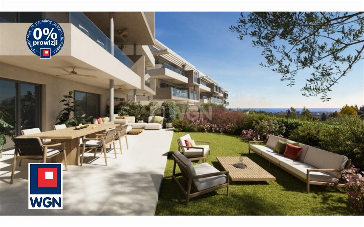 Nowoczesne apartamenty z ogrodem i tarasem w El Chaparral Hiszpania, El Chaparral, Mijas Costa, El Chaparral  46m2 Foto 1