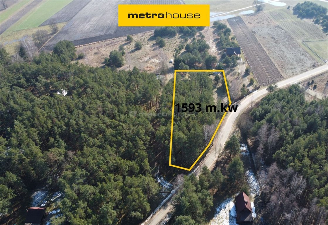 Działka rekreacyjna 1593 m² w Łęcinie – blisko natury Łęcino  1 593m2 Foto 1