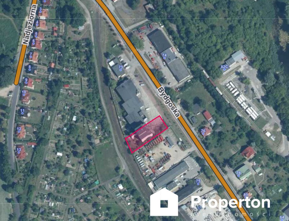 Działka produkcyjno-usługowa z silosem 1546 m2 Wałcz Wałcz, Bydgoska  1 546m2 Foto 1