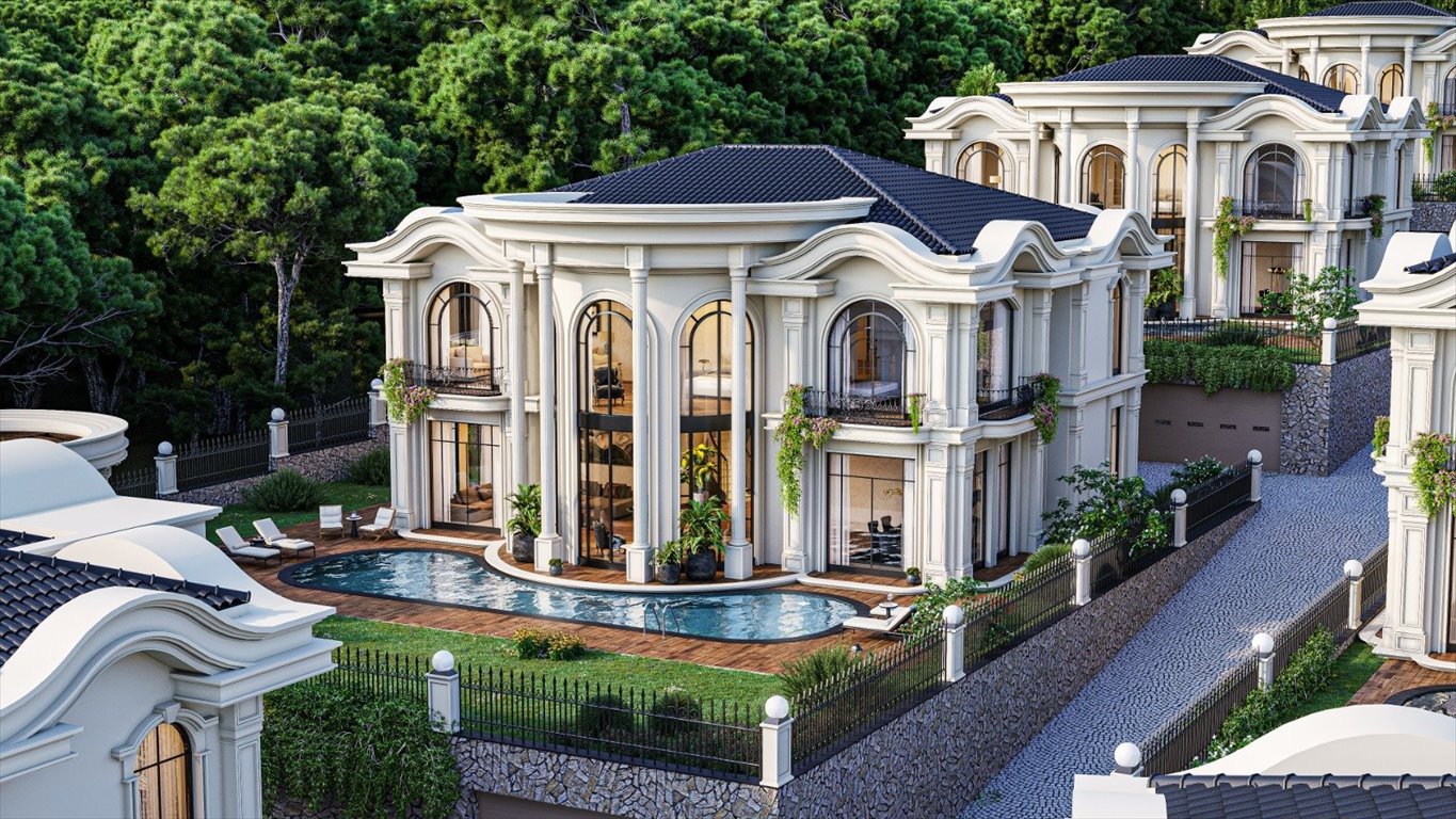 Luksusowa willa z basenem, ogrodem i systemem smart Turcja, Damlar, Damlar, Başiskele, Kocaeli  964m2 Foto 1