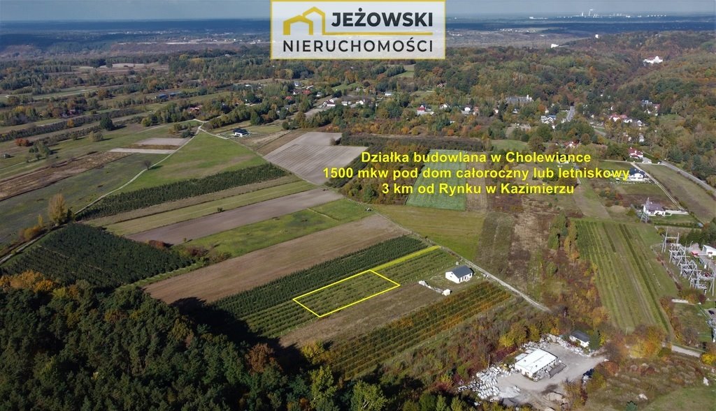 Działka inna na sprzedaż Kazimierz Dolny, Cholewianka  1 500m2 Foto 1