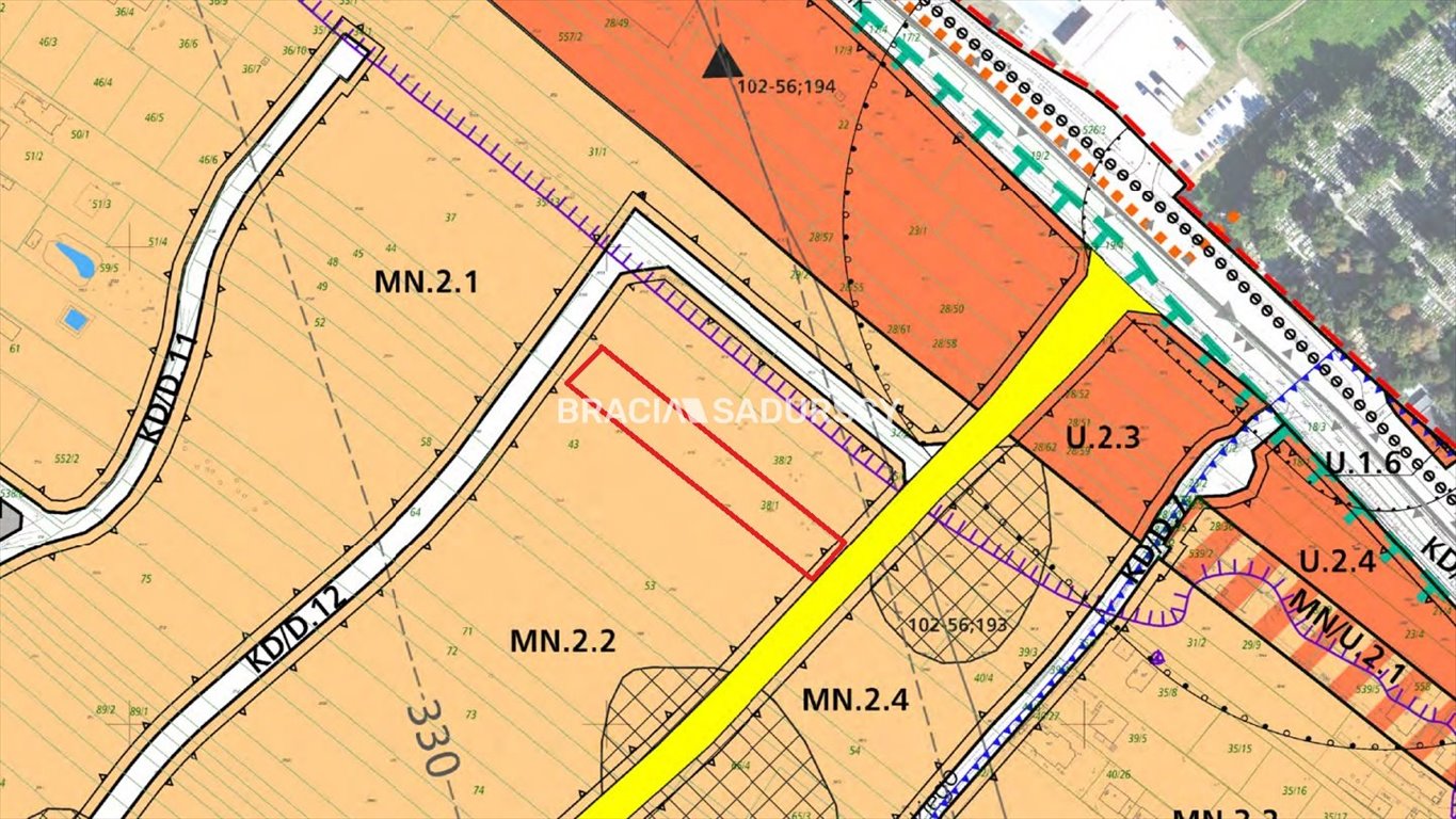 Działka budowlana na sprzedaż Kraków, Bronowice, Bronowice Małe, Truszkowskiego  2 719m2 Foto 5