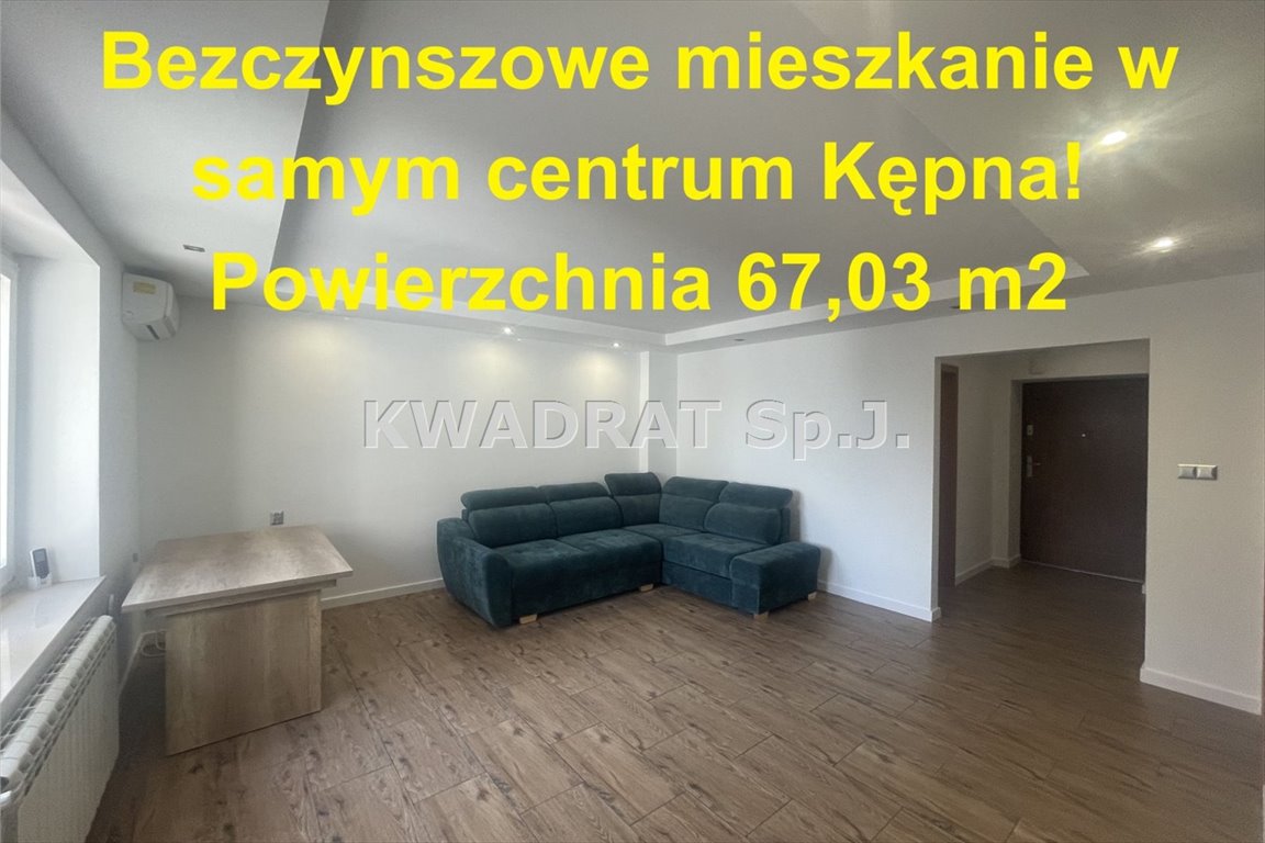 Mieszkanie trzypokojowe na sprzedaż Kępno  67m2 Foto 1