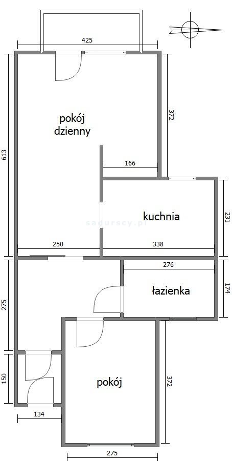 Mieszkanie dwupokojowe na sprzedaż Kraków, Podgórze, Płaszów, Kazimierza Siemienowicza  55m2 Foto 4