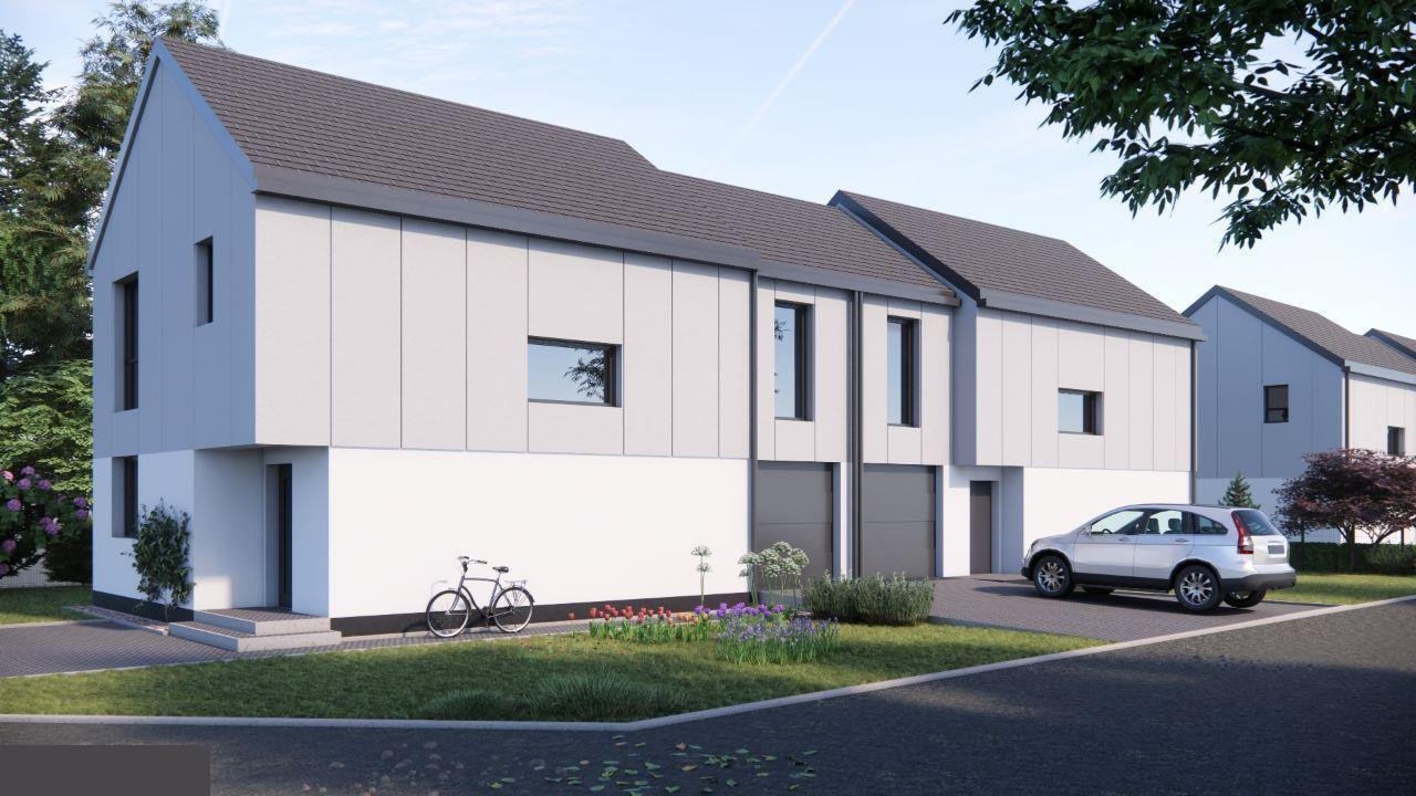 Nowoczesny dom 129,72 m2 z garażem, ogrzewaniem pompa Murowana Goślina, Krótka  130m2 Foto 1