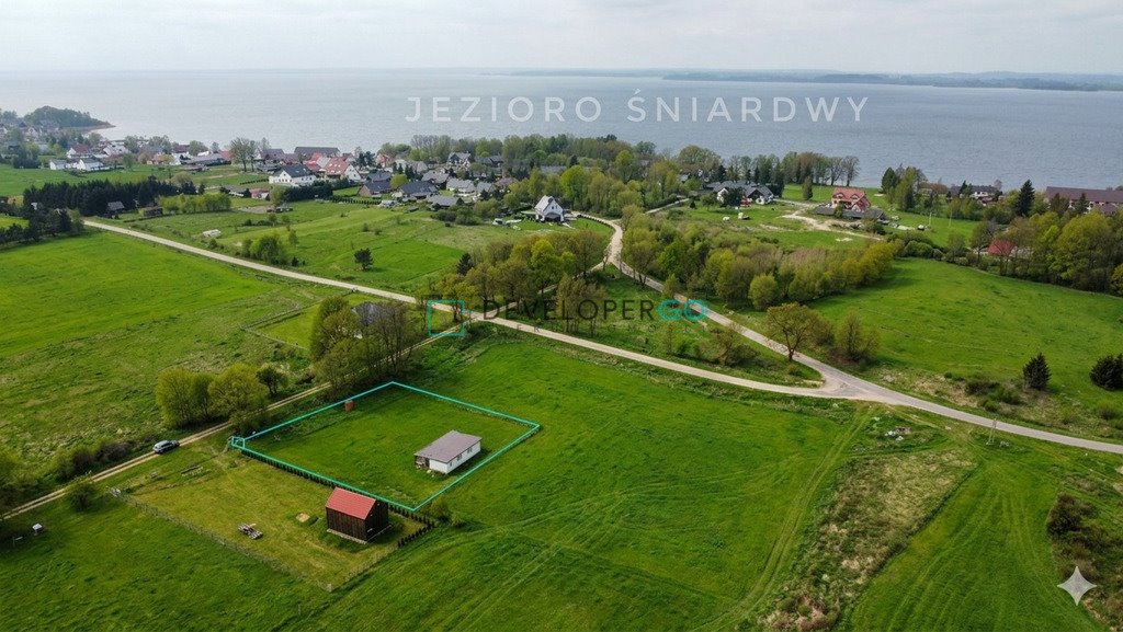 Działka 1763 m² z domkiem i mediami, blisko jeziora Nowe Guty  1 763m2 Foto 1