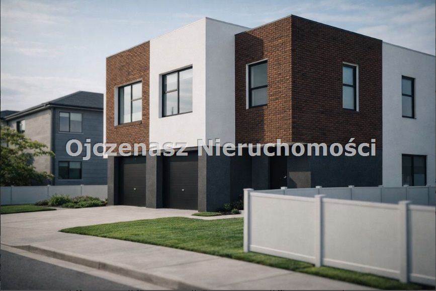 Polecam nowoczesny dom bliźniaczy 150 m² z garażem w Bydgoszczy Bydgoszcz, Błonie  150m2 Foto 1