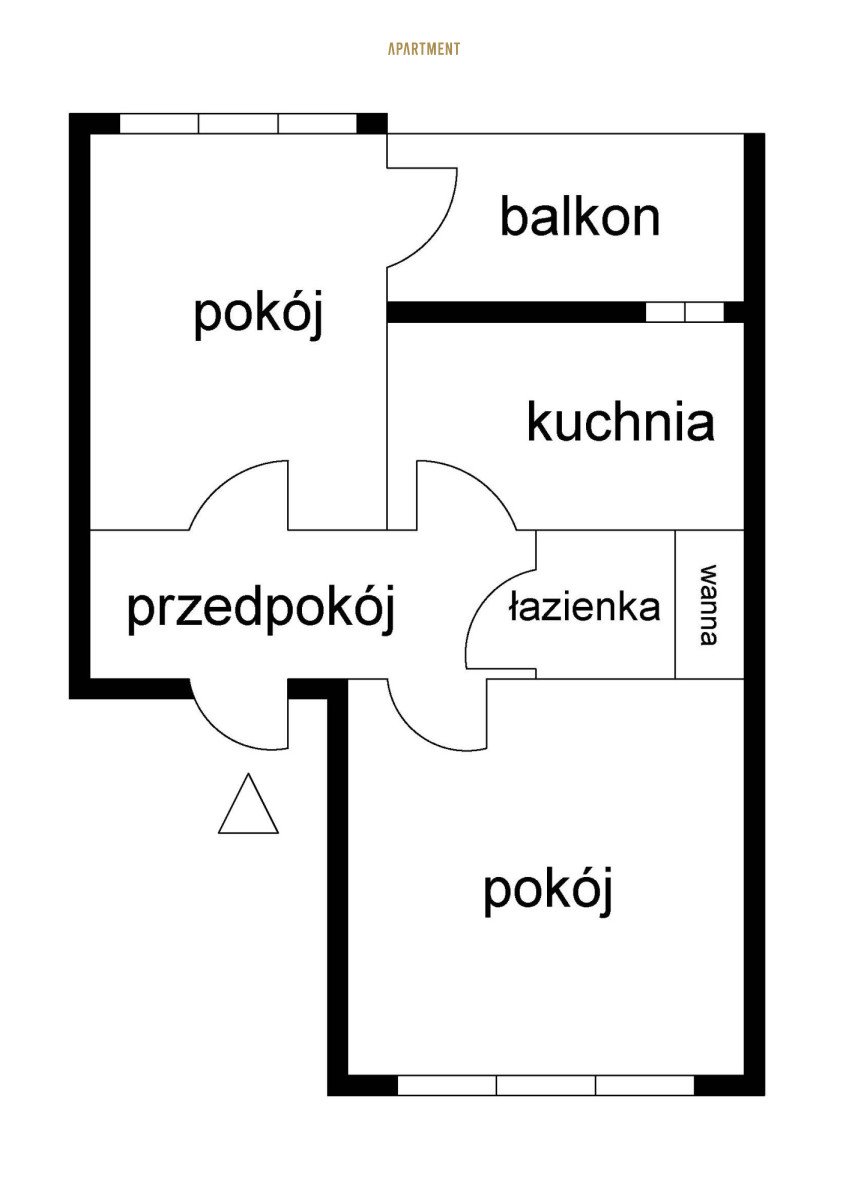 Mieszkanie dwupokojowe na sprzedaż Gdynia, Śródmieście, Śląska  45m2 Foto 2