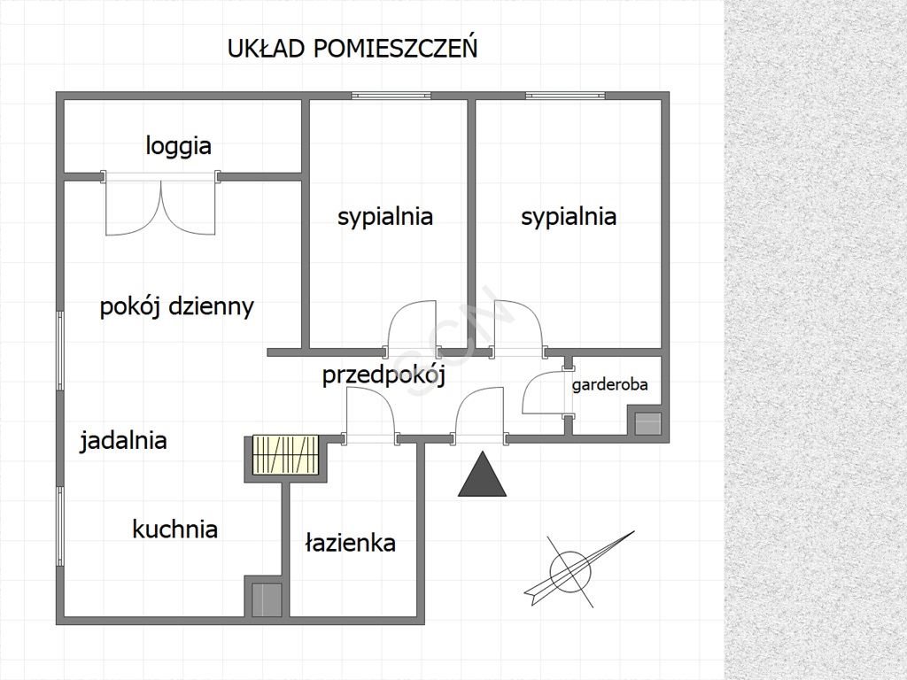 Mieszkanie trzypokojowe na sprzedaż Legionowo, Bolesława Roi  60m2 Foto 3