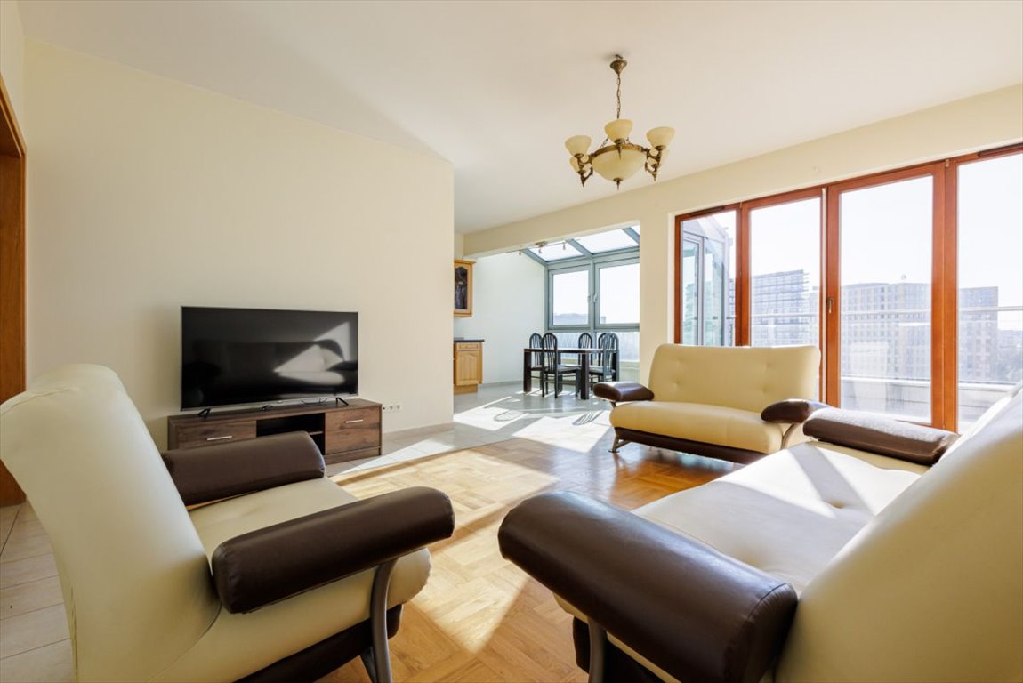 Przestronny apartament na ostatnim piętrze z panoramicznymi widokami Warszawa, Mokotów Ksawerów, Bukowińska  123m2 Foto 1