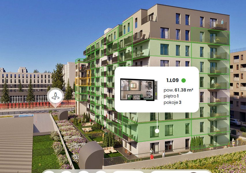 Na sprzedaż przestronne mieszkanie 61,38 m² w centrum Wrocławia Wrocław, Stare Miasto, Szczepin  61m2 Foto 1