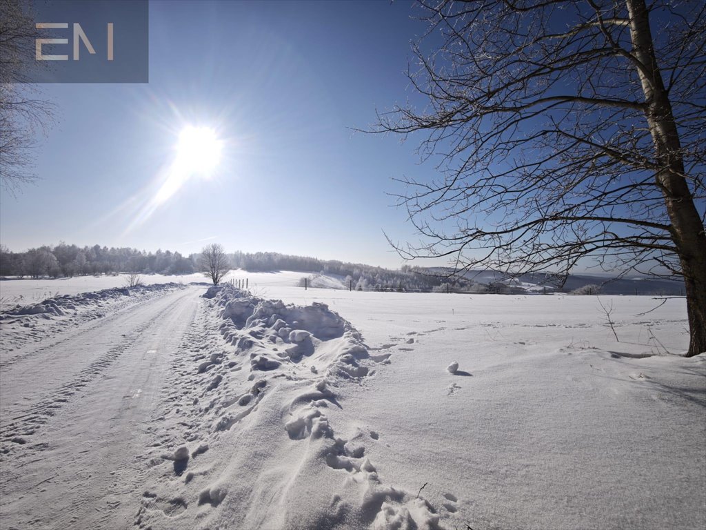 Działka 0,47 ha z widokami, WZ na dom, dojazd asfalt Gwoźnica Górna  4 700m2 Foto 1
