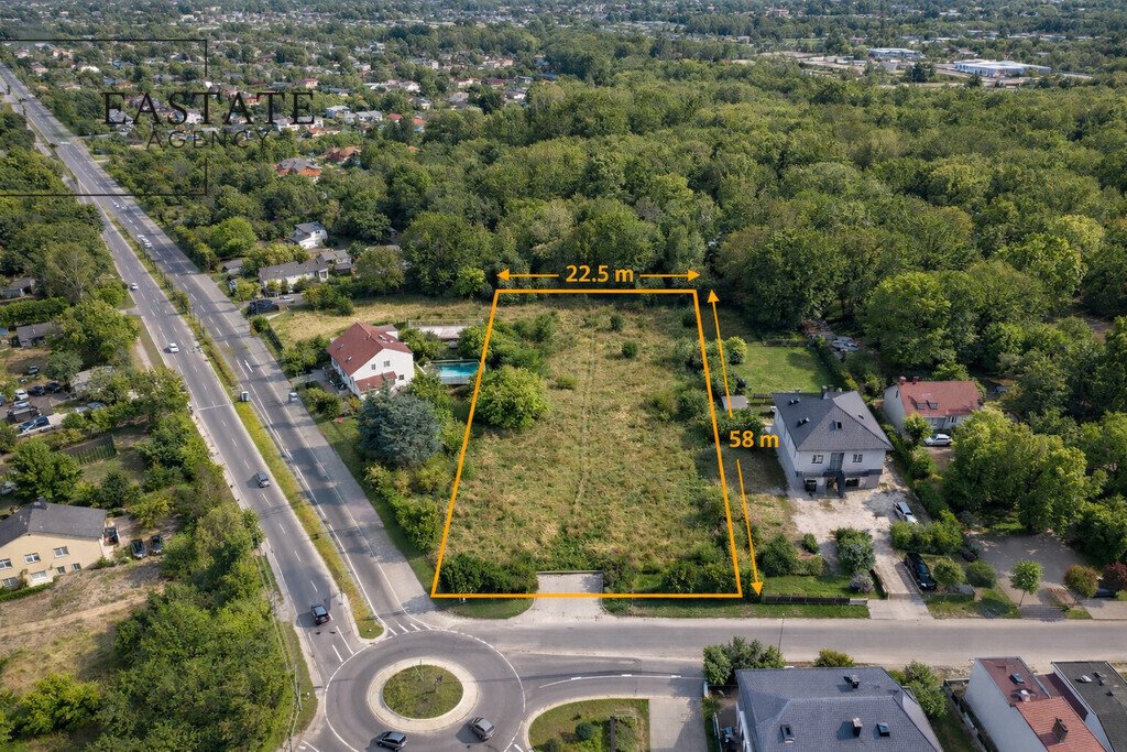 Na sprzedaż działka inwestycyjna 1385 m² przy Trakcie Lubelskim Warszawa, Wawer, Trakt Lubelski  1 385m2 Foto 1