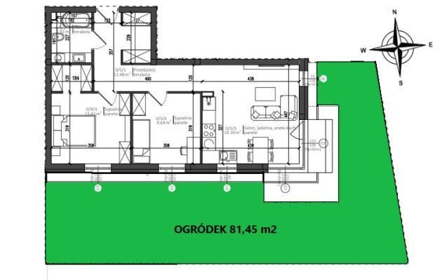 Mieszkanie trzypokojowe na sprzedaż Nowy Dwór Mazowiecki  58m2 Foto 5