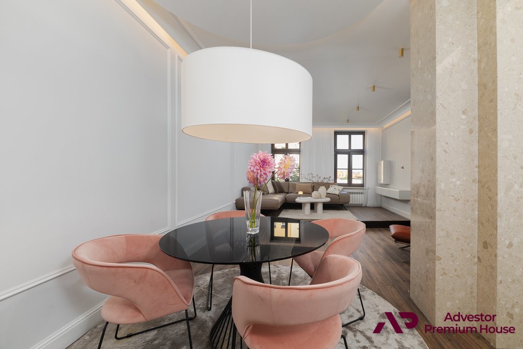 Ekskluzywne 82,3 m² w centrum Poznania z antresolą i bio kominkiem Poznań, Centrum, Podgórna  82m2 Foto 1