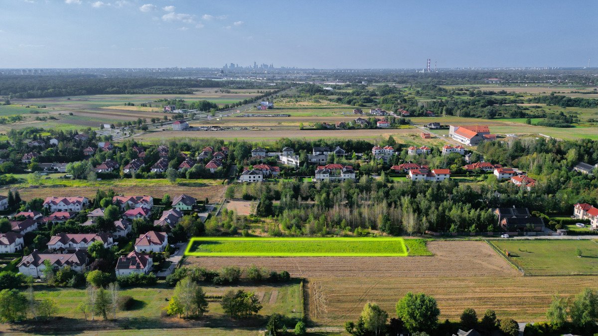 Polecam działkę 2400 m² z MPZP, media, blisko natury Warszawa, Wilanów Powsin, Dobrodzieja  2 365m2 Foto 1