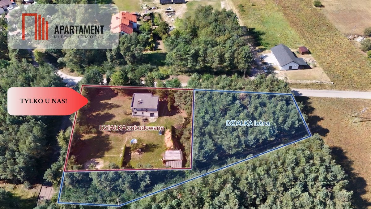 Dom z lasem w Łachowie, 142 m² - zapraszam Łachowo  142m2 Foto 1