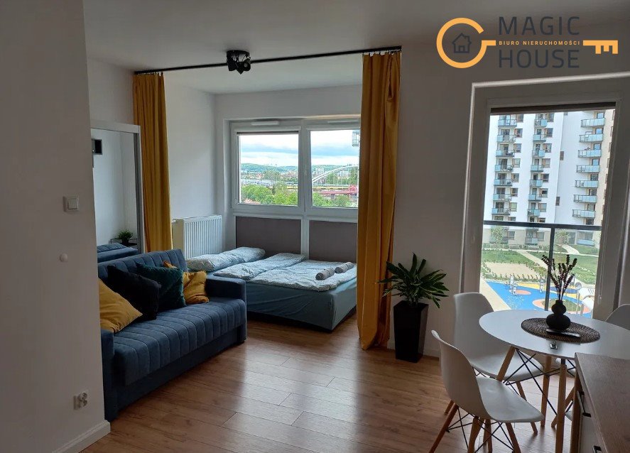 Inwestycyjny apartament 8% ROI, blisko morza, Gotowy model najmu Gdańsk, Letnica, Sucha  27m2 Foto 1