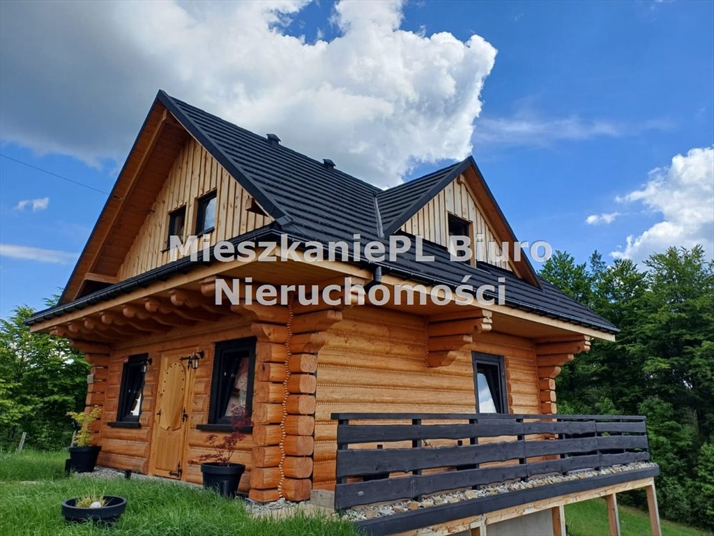 Sprzedam urokliwy dom z bali 150 m² z tarasem i potencjałem inwestycyjnym Jaworzynka  150m2 Foto 1