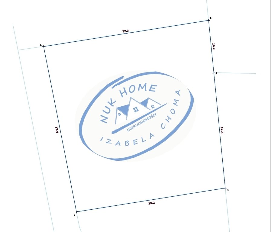 Działka budowlana 1063 m² z warunkami zabudowy, Sadlinki Sadlinki  1 003m2 Foto 1