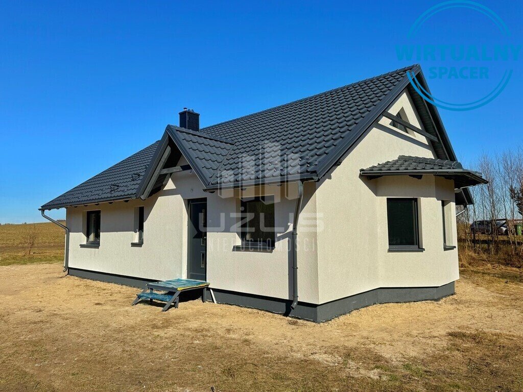 Dom w stanie surowym z poddaszem do adaptacji, 78 m2 Semlin  78m2 Foto 1