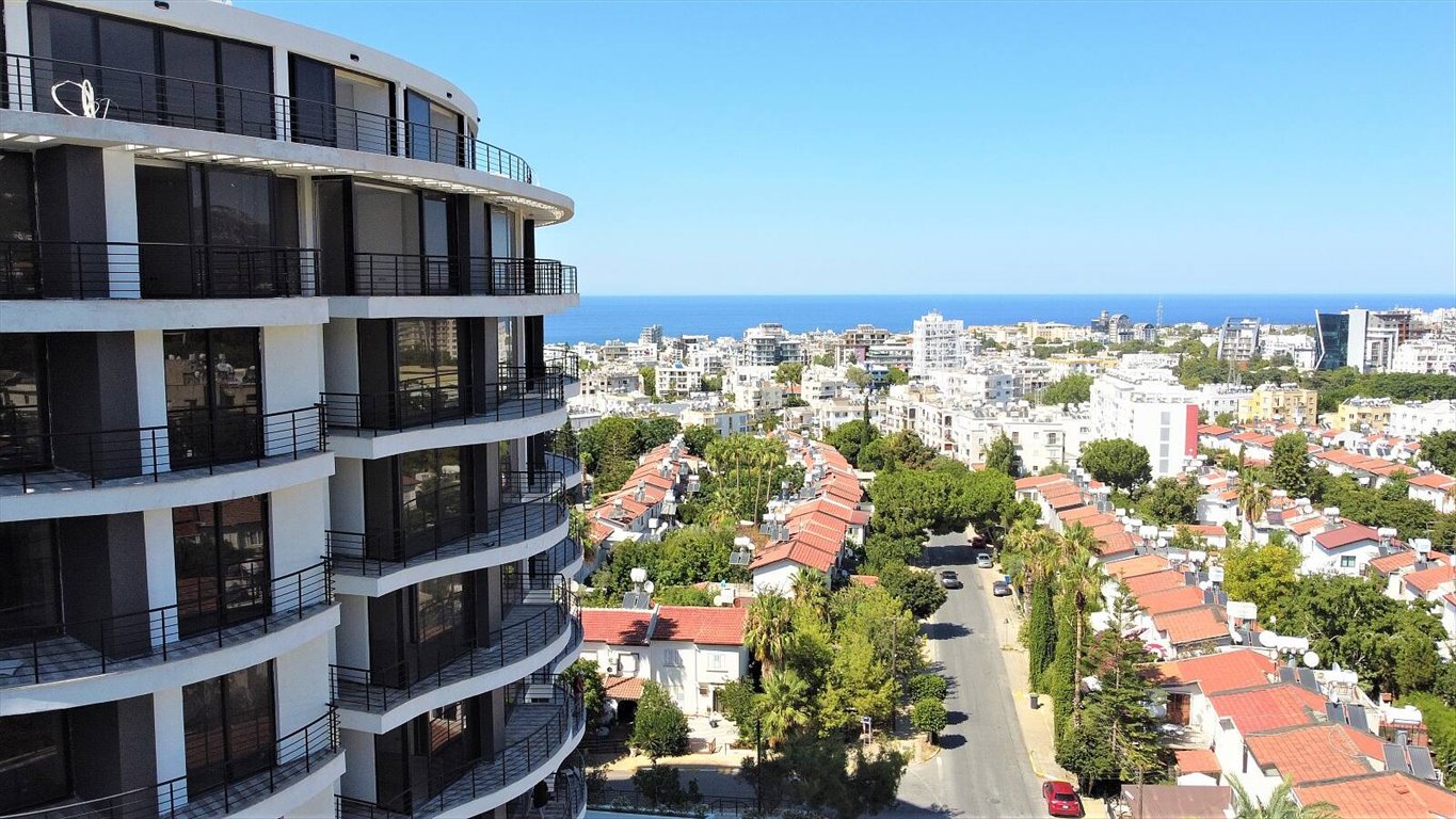 Widok na morze! Nowoczesne mieszkania z basenami i balkonami Cypr, Girne, Girne, Girne, Cypr Północny  47m2 Foto 1