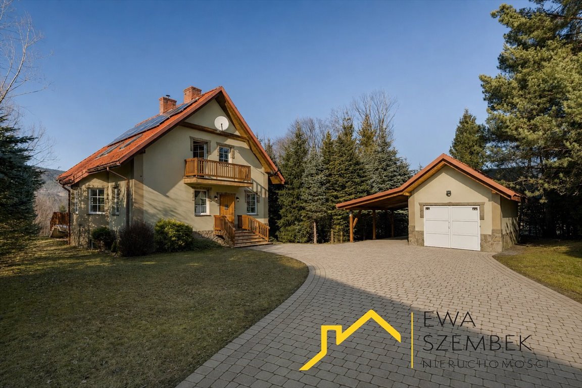 Dom z dużą działką w Stryszawie - cisza i widoki. Sucha Beskidzka  150m2 Foto 1