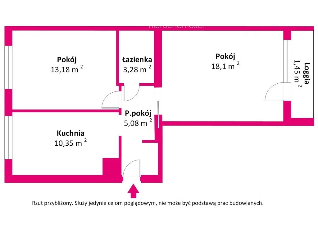 Mieszkanie dwupokojowe na sprzedaż Warszawa, 1 Maja  51m2 Foto 12