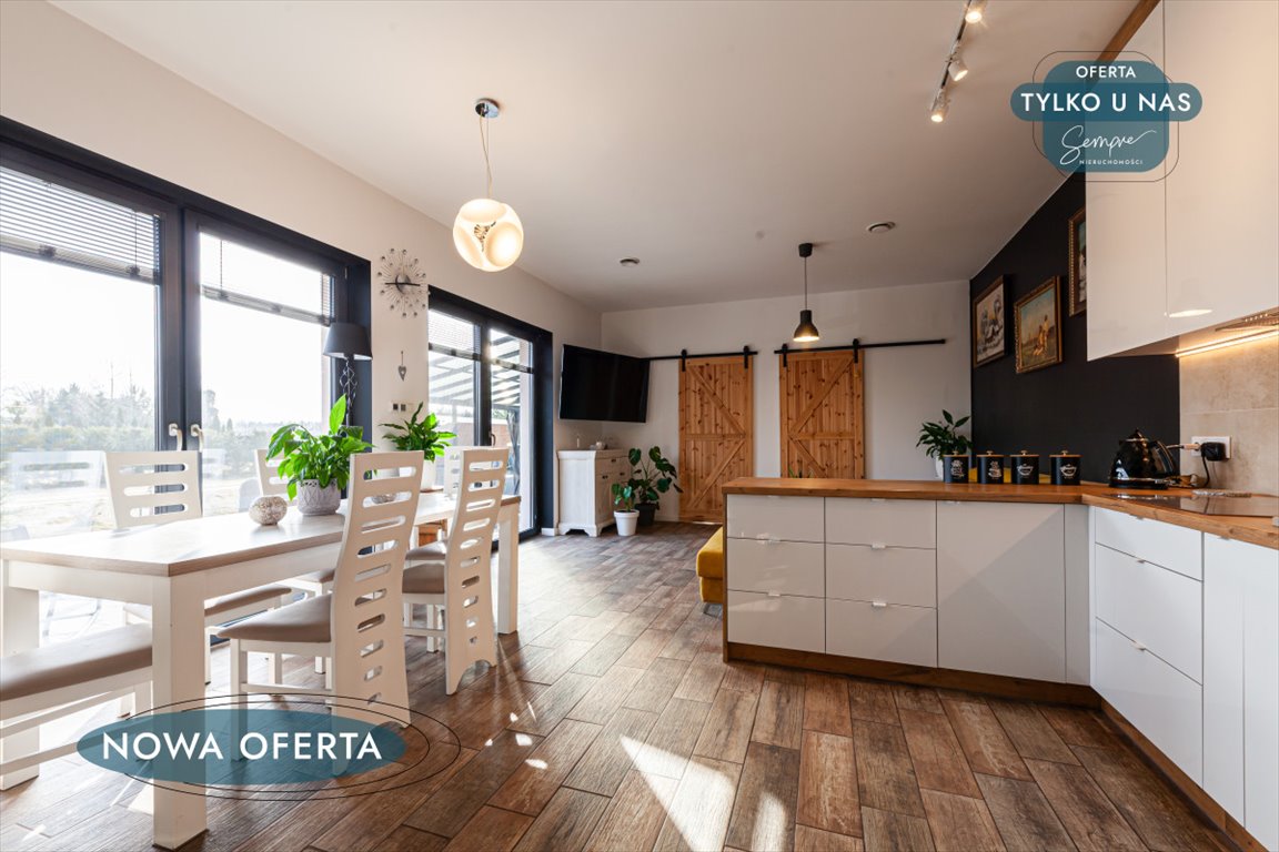 Nowoczesny dom 68,9 m² z dużym tarasem i ogrodem Sokola Góra  69m2 Foto 1