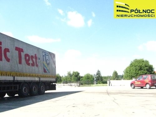 Plac usługowy 3500 m² z halą i mediami w Miechowie Miechów  3 500m2 Foto 1