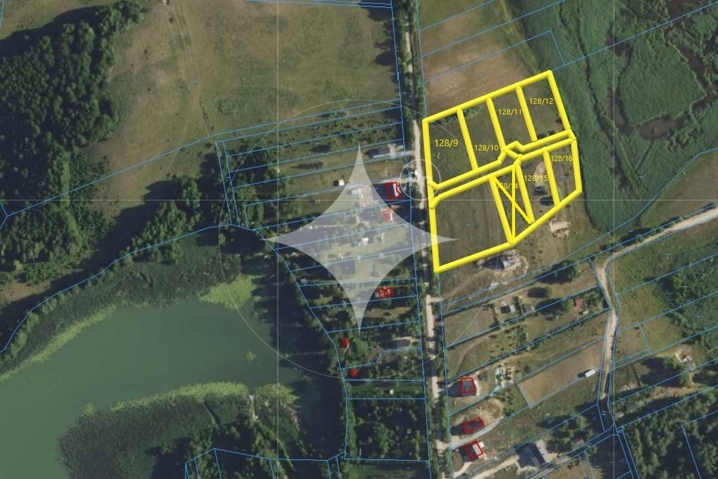 Działki budowlane z warunkami zabudowy blisko jeziora Zdrężno Płociczno  1 261m2 Foto 1